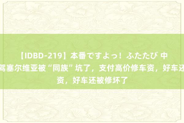 【IDBD-219】本番ですよっ！ふたたび 中国老婆自驾塞尔维亚被“同族”坑了，支付高价修车资，好车还被修坏了